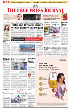 Free Press Journal - Mumbai Epaper cover image