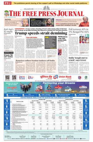 Free Press Journal - Mumbai Epaper cover image