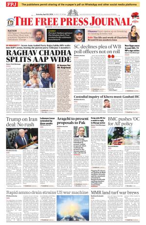 Free Press Journal - Mumbai Epaper cover image