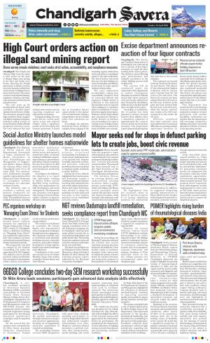 Chandigarh Savera cover image