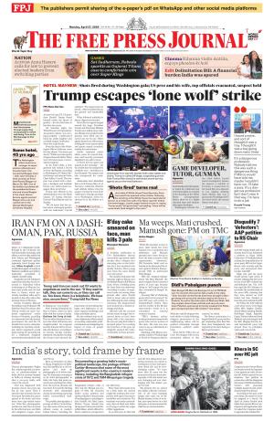 Free Press Journal - Mumbai Epaper cover image