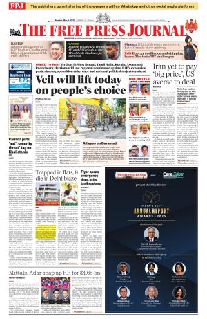 Free Press Journal - Mumbai Epaper cover image