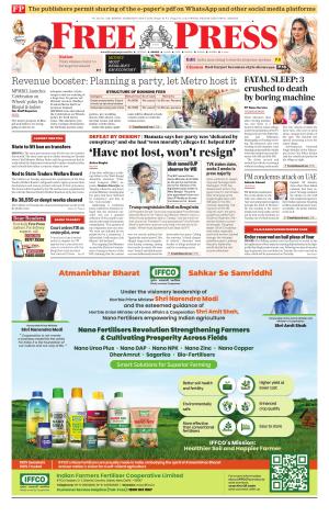 Free Press - Indore Epaper Edition cover image