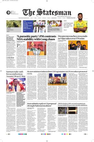  Bhubaneswar -The Statesman cover image