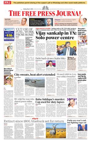 Free Press Journal - Mumbai Epaper cover image