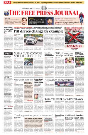 Free Press Journal - Mumbai Epaper cover image