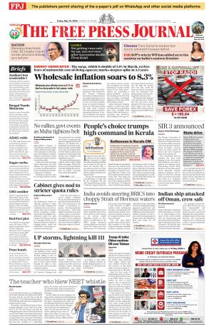 Free Press Journal - Mumbai Epaper cover image