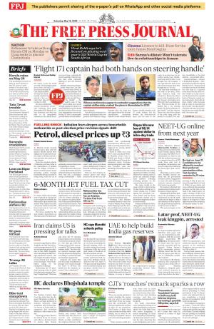 Free Press Journal - Mumbai Epaper cover image
