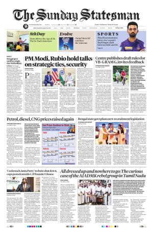 Delhi - The Statesman cover image