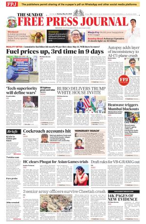 Free Press Journal - Mumbai Epaper cover image