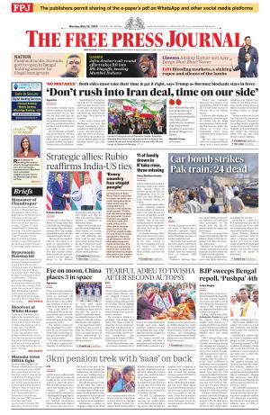 Free Press Journal - Mumbai Epaper cover image