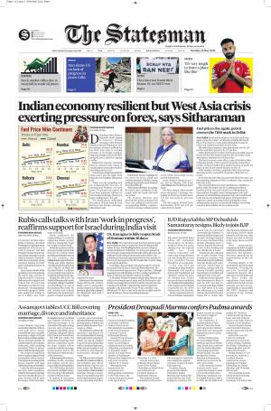  Bhubaneswar -The Statesman cover image