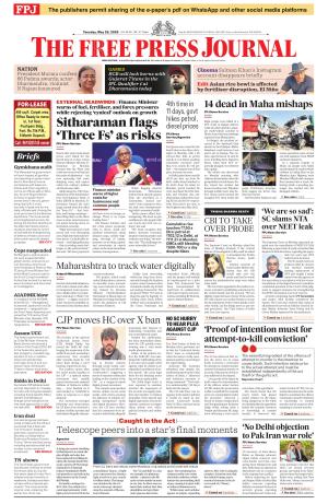 Free Press Journal - Mumbai Epaper cover image