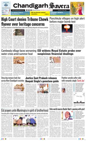 Chandigarh Savera cover image