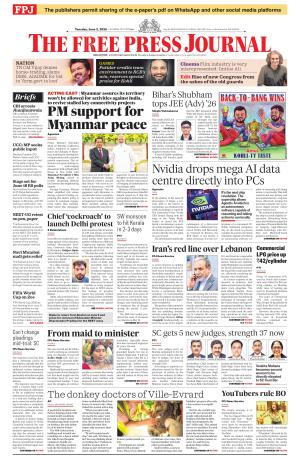 Free Press Journal - Mumbai Epaper cover image