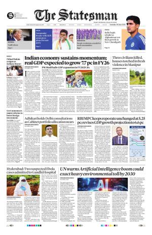 Kolkata - The Statesman cover image