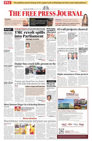 Free Press Journal - Mumbai Epaper cover image