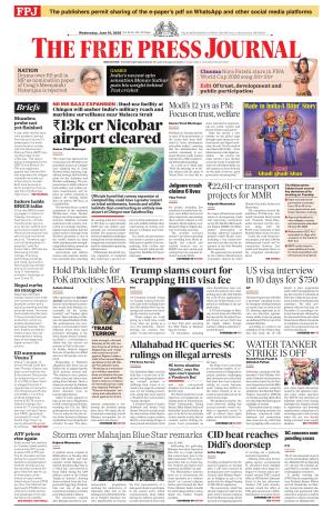 Free Press Journal - Mumbai Epaper cover image
