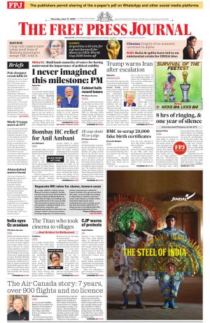 Free Press Journal - Mumbai Epaper cover image