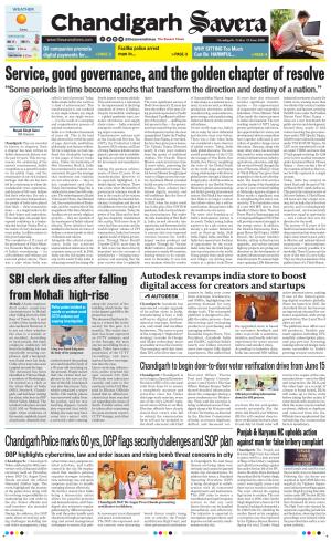 Chandigarh Savera cover image