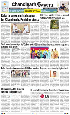 Chandigarh Savera cover image