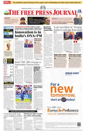 Free Press Journal - Mumbai Epaper cover image