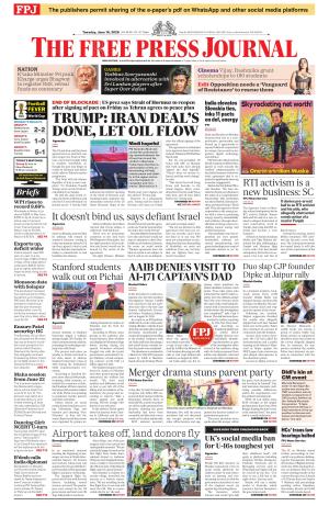 Free Press Journal - Mumbai Epaper cover image