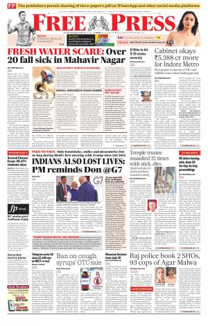 Free Press - Indore Epaper Edition cover image