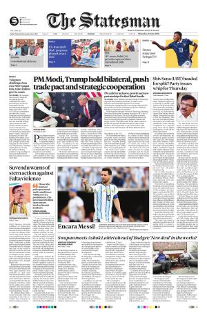 Mumbai - The Statesman cover image
