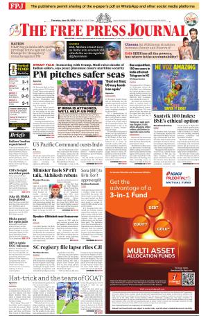 Free Press Journal - Mumbai Epaper cover image