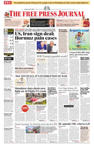 Free Press Journal - Mumbai Epaper cover image