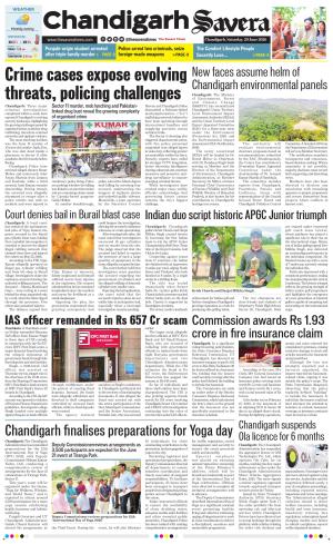 Chandigarh Savera cover image
