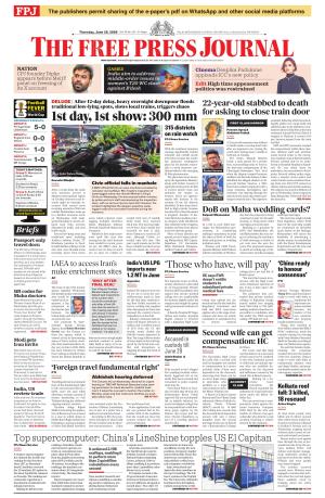 Free Press Journal - Mumbai Epaper cover image