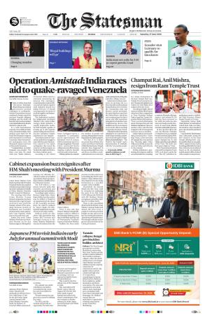 Mumbai - The Statesman cover image