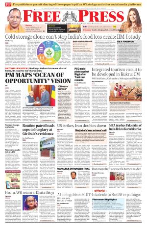 Free Press - Indore Epaper Edition cover image