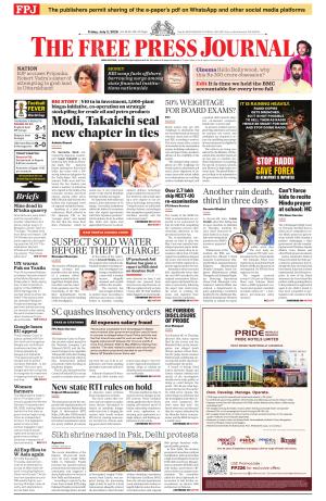 Free Press Journal - Mumbai Epaper cover image
