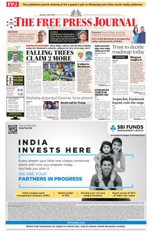 Free Press Journal - Mumbai Epaper cover image