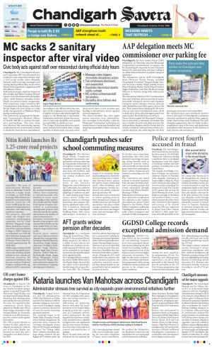 Chandigarh Savera cover image