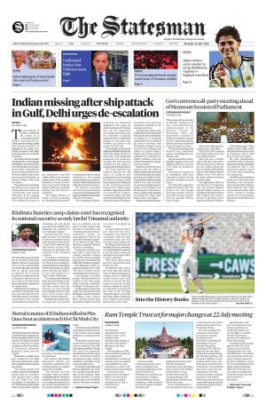 Delhi - The Statesman cover image