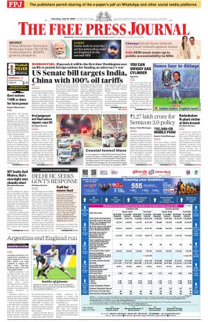 Free Press Journal - Mumbai Epaper cover image