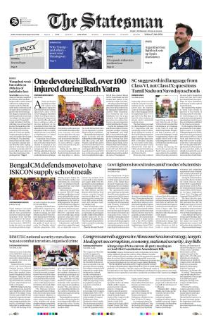 Delhi - The Statesman cover image
