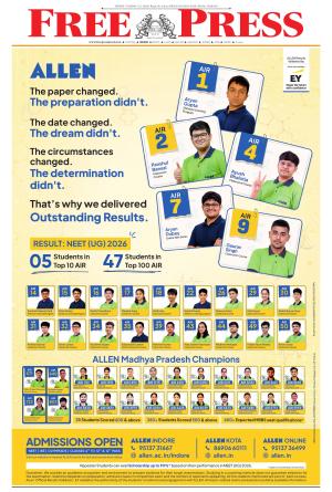 Free Press - Indore Epaper Edition cover image
