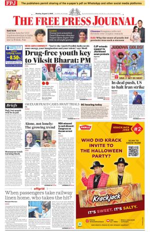 Free Press Journal - Mumbai Epaper cover image