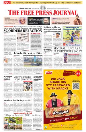 Free Press Journal - Mumbai Epaper cover image