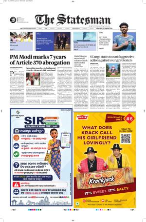  Bhubaneswar -The Statesman cover image