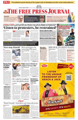 Free Press Journal - Mumbai Epaper cover image