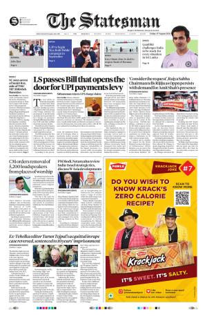 Kolkata - The Statesman cover image