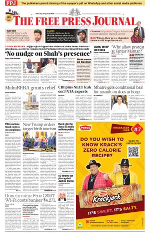 Free Press Journal - Mumbai Epaper cover image