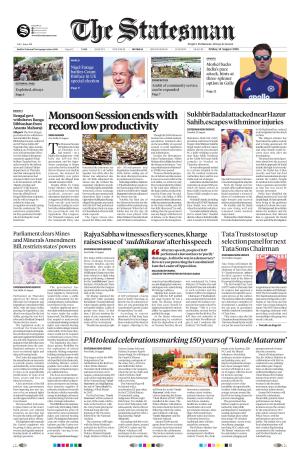 Mumbai - The Statesman cover image