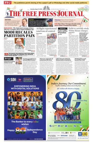 Free Press Journal - Mumbai Epaper cover image
